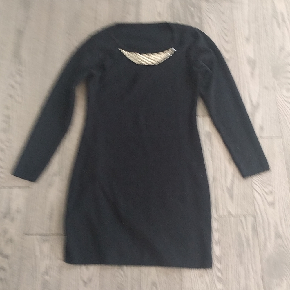 Beautiful black knitting dress 🍀🍀👗 - Picture 3 of 8